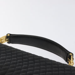 Bally Vintage Flap Handbag Quilted Leather