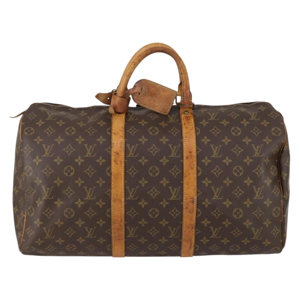 Louis Vuitton Keepall Bag Monogram Canvas