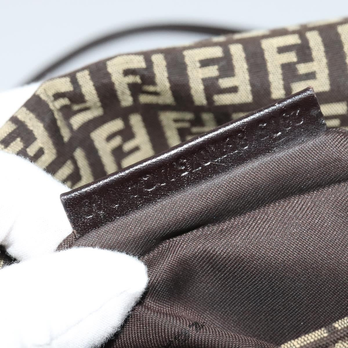 Fendi Mamma Baguette Shoulder Bag Canvas