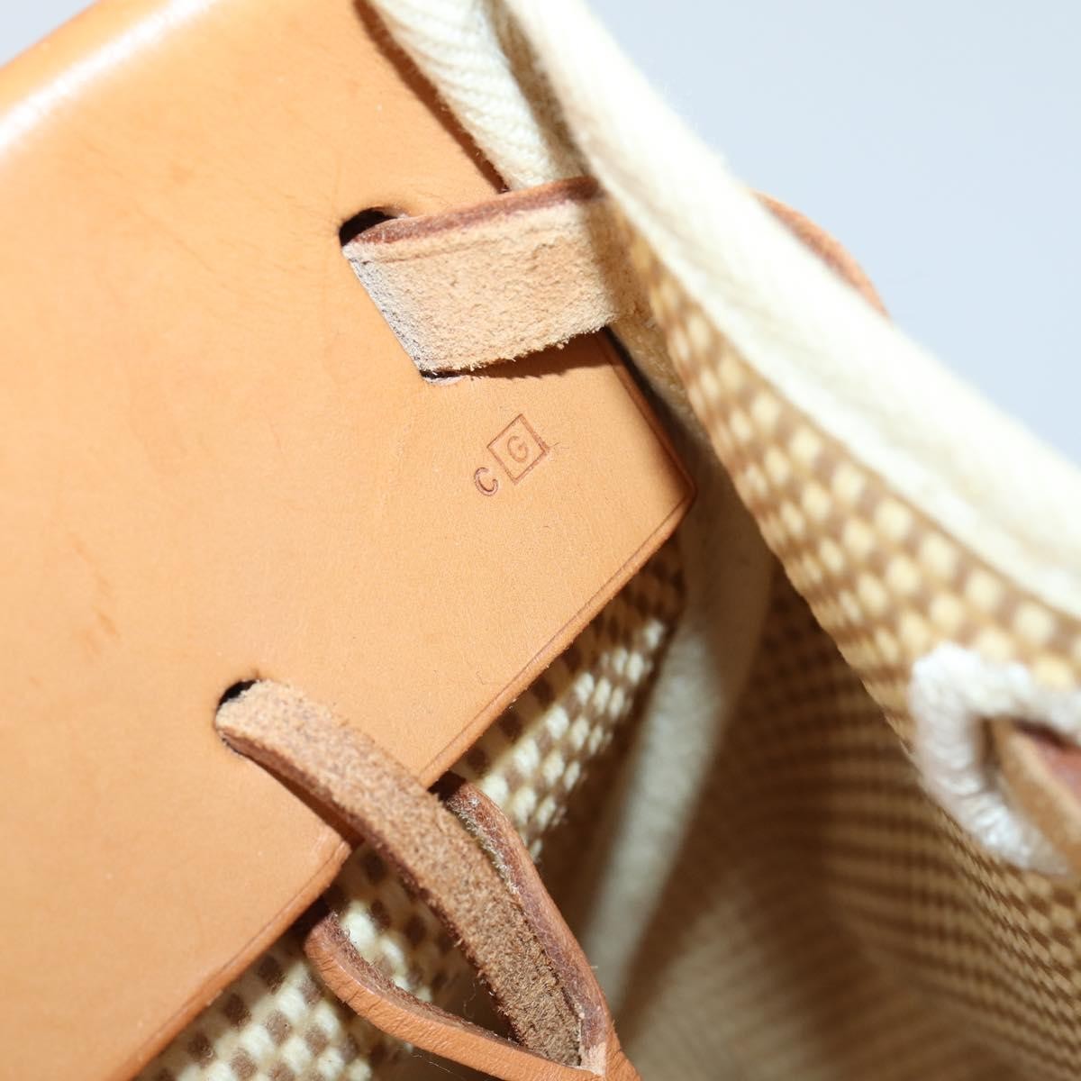 Hermes Herbag Cabas Toile and Leather