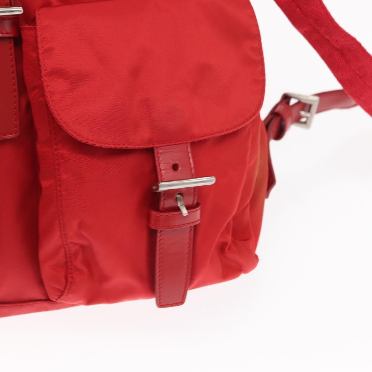 Prada Double Front Pocket Backpack Tessuto