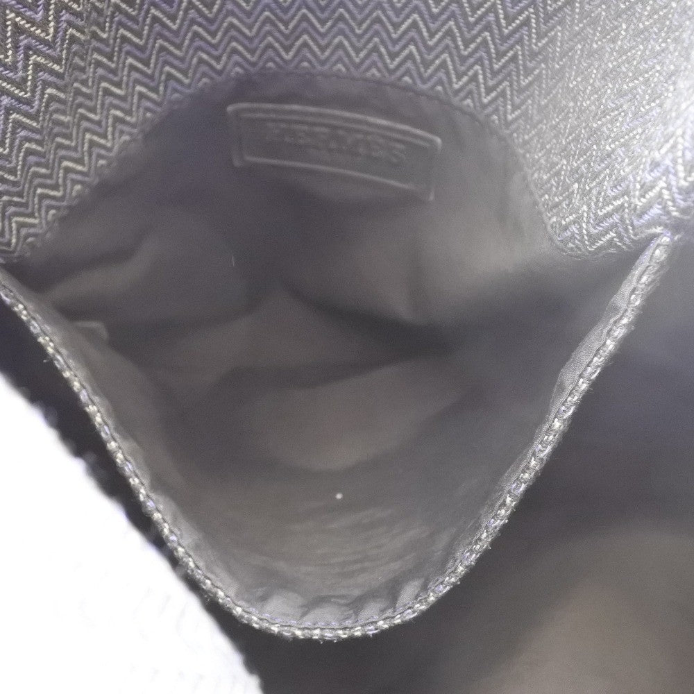 Hermes Vintage Sac De Pansage Shoulder Bag Toile