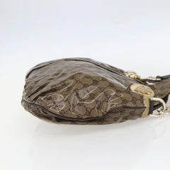 Gucci Hysteria Convertible Top Handle Bag GG Coated Canvas