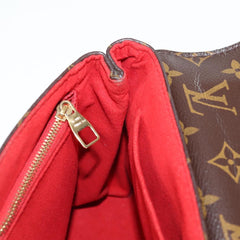 Louis Vuitton Saint Placide Handbag Monogram Canvas and Leather