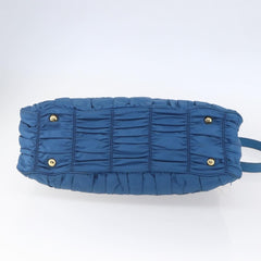 Prada Gaufre Convertible Satchel Tessuto