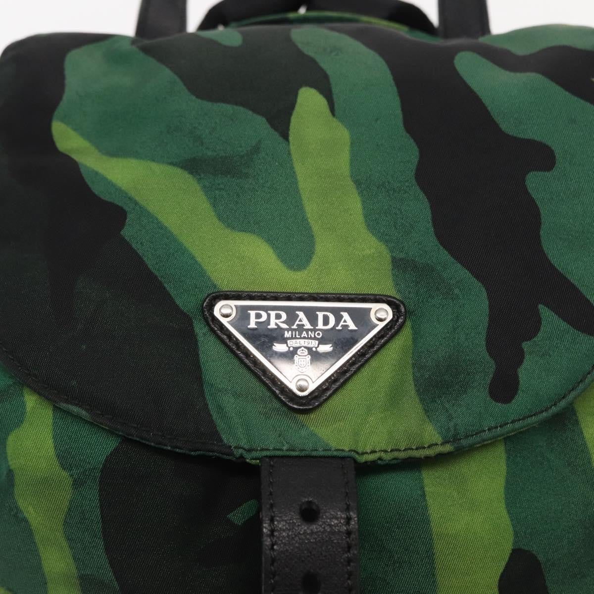 Prada Camouflage Backpack Tessuto