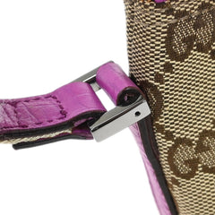 Gucci Vintage Boat Pochette GG Canvas