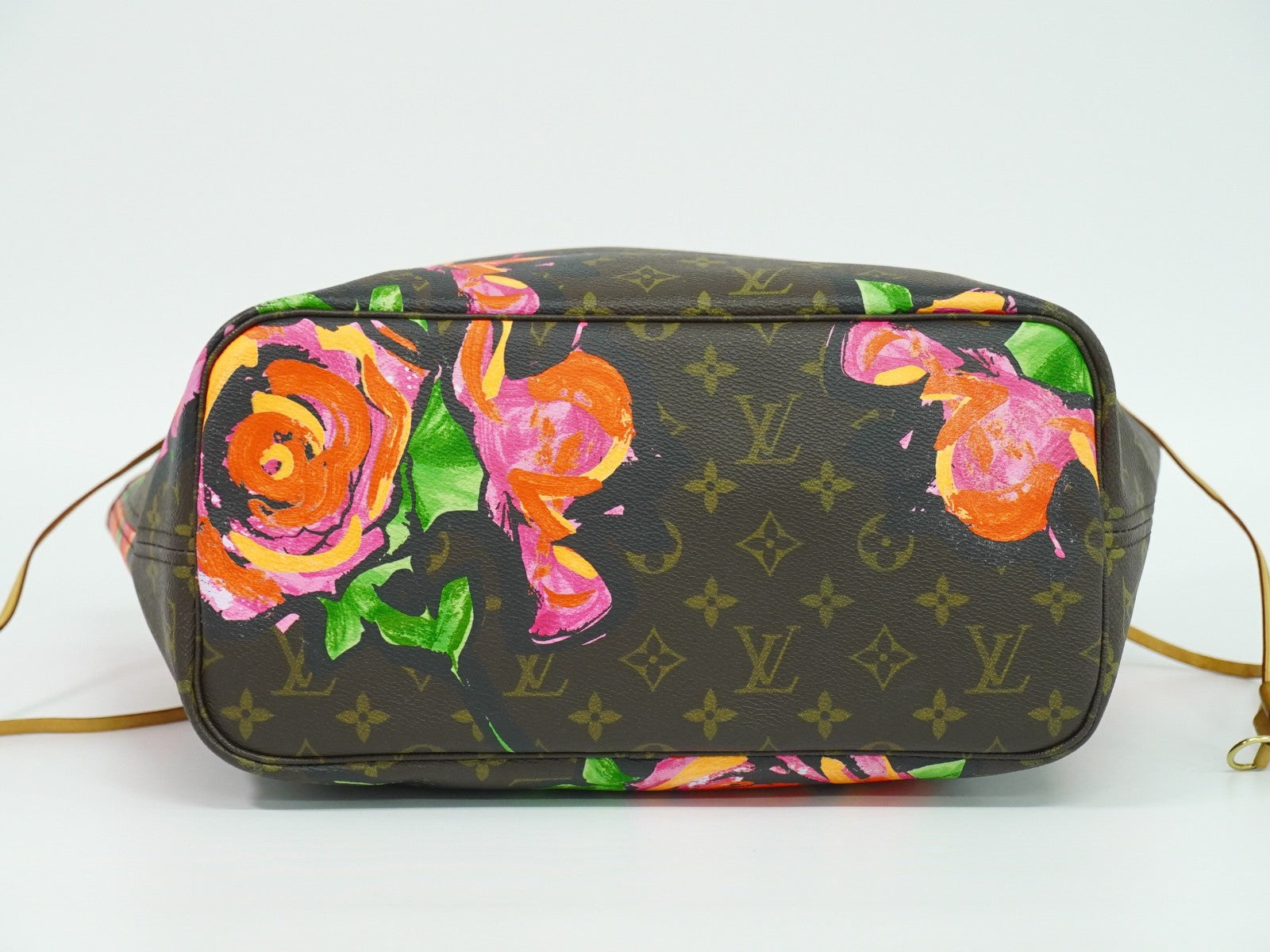 Louis Vuitton Neverfull Tote Limited Edition Monogram Roses