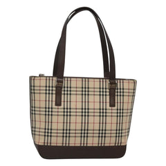 Burberry Nova Check Tote canvas check pattern