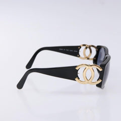 Chanel Logo CC Sunglasses Plastic