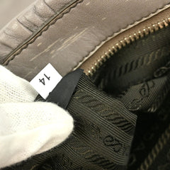 Prada Gaufre Chain Flap Shoulder Bag Nappa Leather