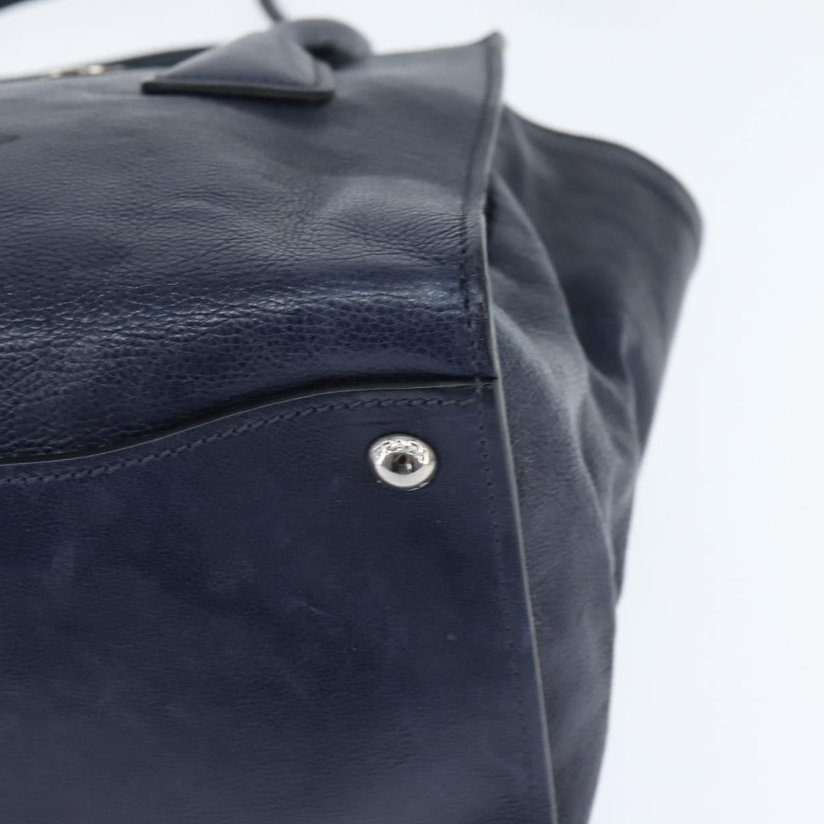 Prada Cuir Convertible Shopping Tote Leather