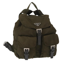 Prada Double Front Pocket Backpack Tessuto
