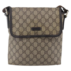 Gucci Flap Messenger GG Coated Canvas