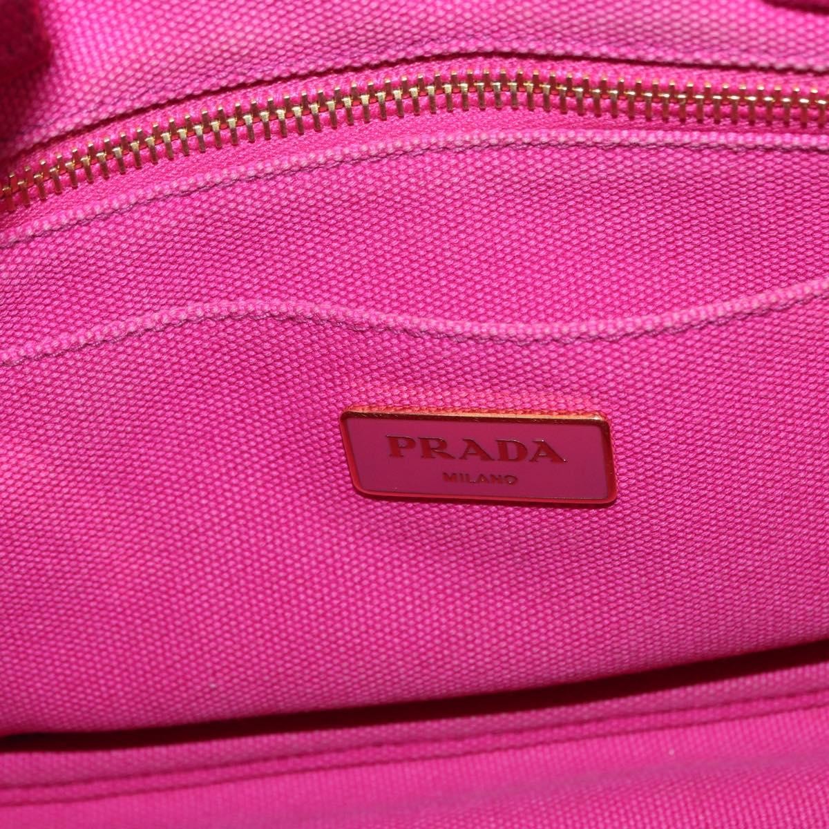 Prada Canapa Open Tote Canvas