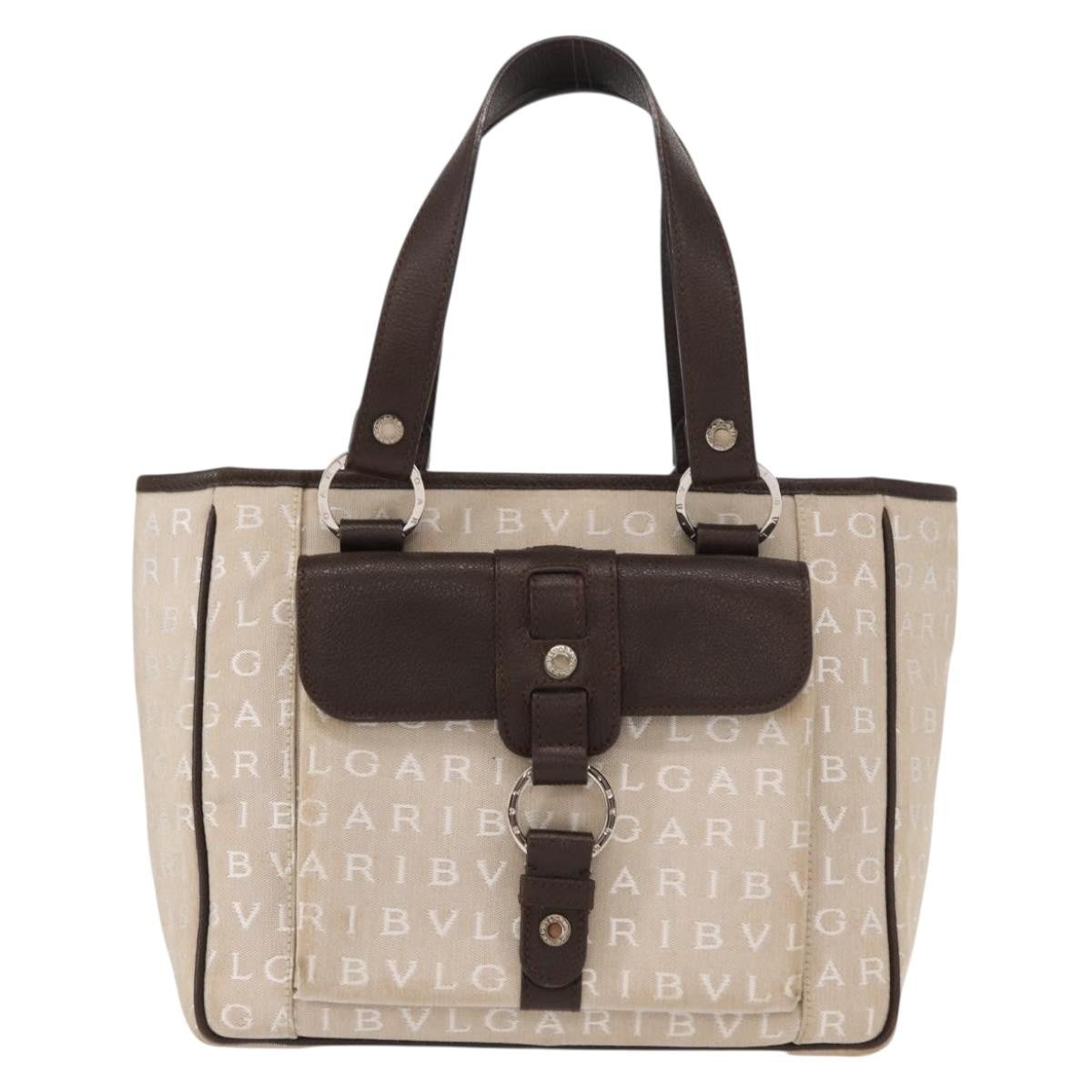 Bvlgari Logomania Handbag Canvas