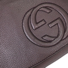 Gucci Soho Chain Crossbody Bag Leather