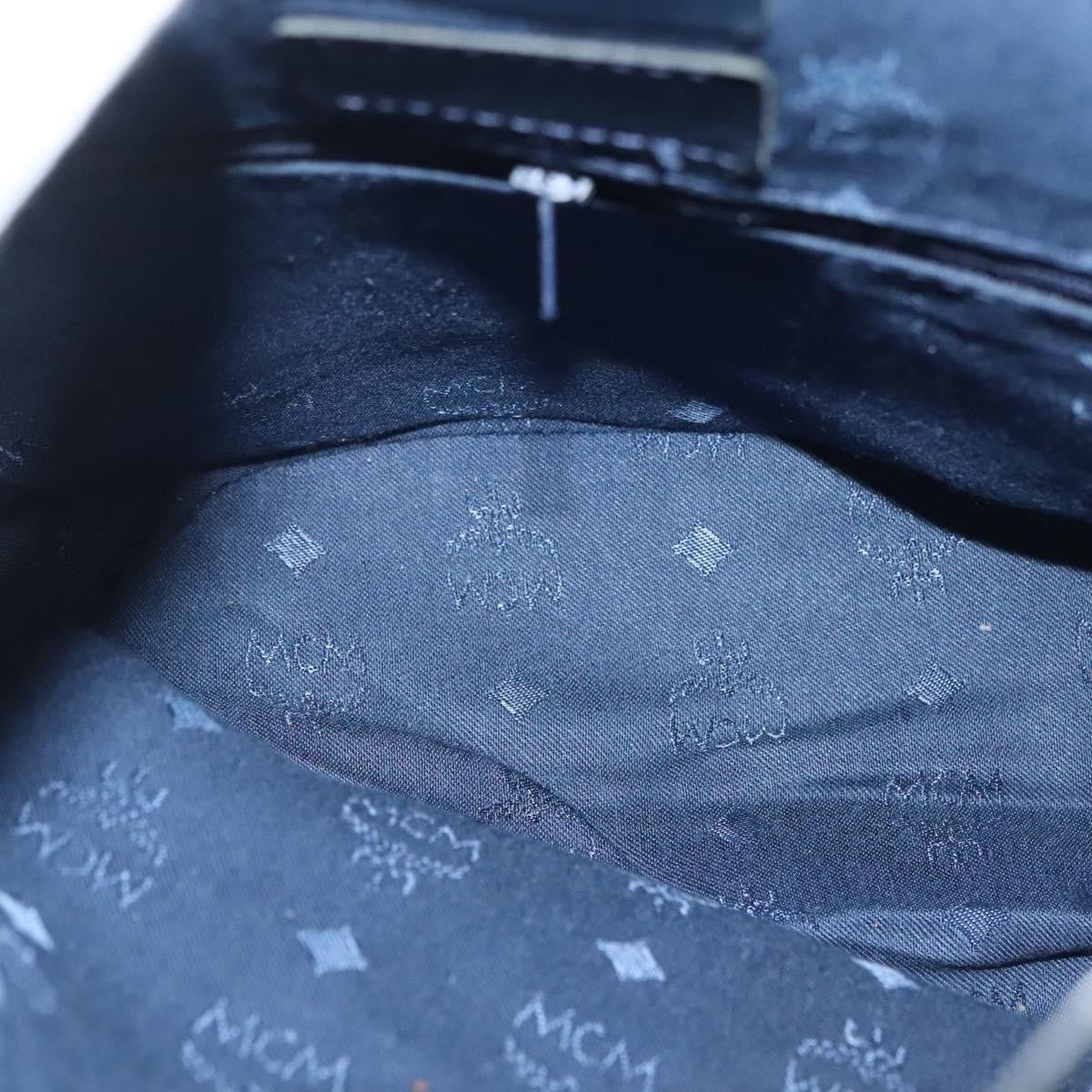 MCM Drawstring Shoulder Bag Leather