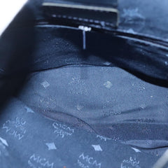 MCM Drawstring Shoulder Bag Leather