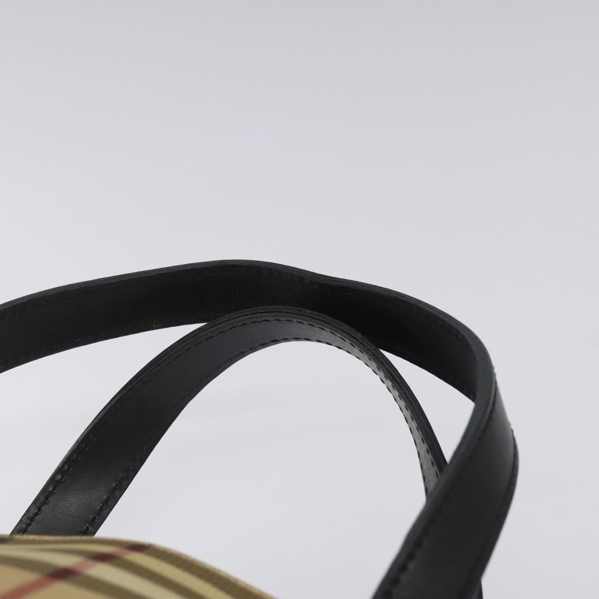 Burberry Top Handle Tote Nova Check Canvas