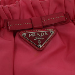 Prada Bow Convertible Tote Tessuto