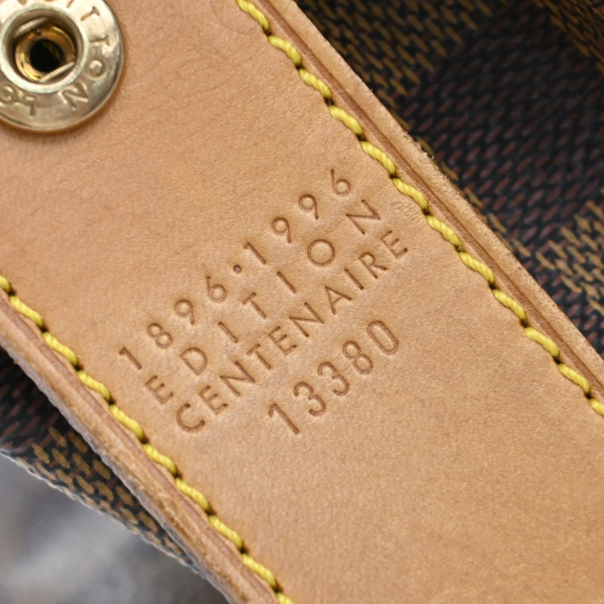 Louis Vuitton Chelsea Handbag Centenaire Damier