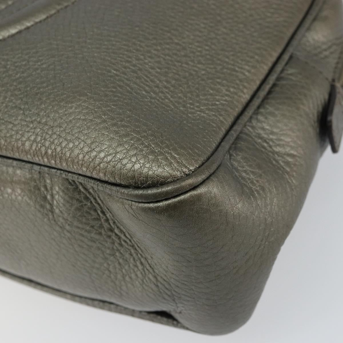 Gucci Soho Chain Zip Shoulder Bag Leather