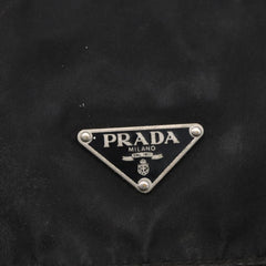Prada Double Buckle Flap Messenger Bag Tessuto