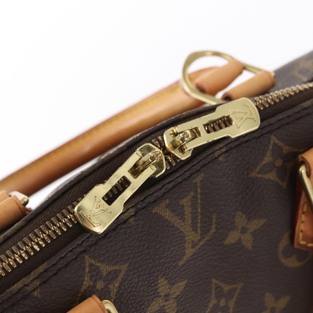 Louis Vuitton Alma Handbag Monogram Canvas