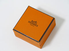 Hermes Cage d'H Stud Earrings Metal