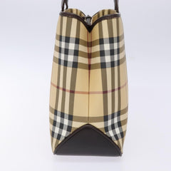 Burberry Vintage Tote Vintage Check Coated Canvas
