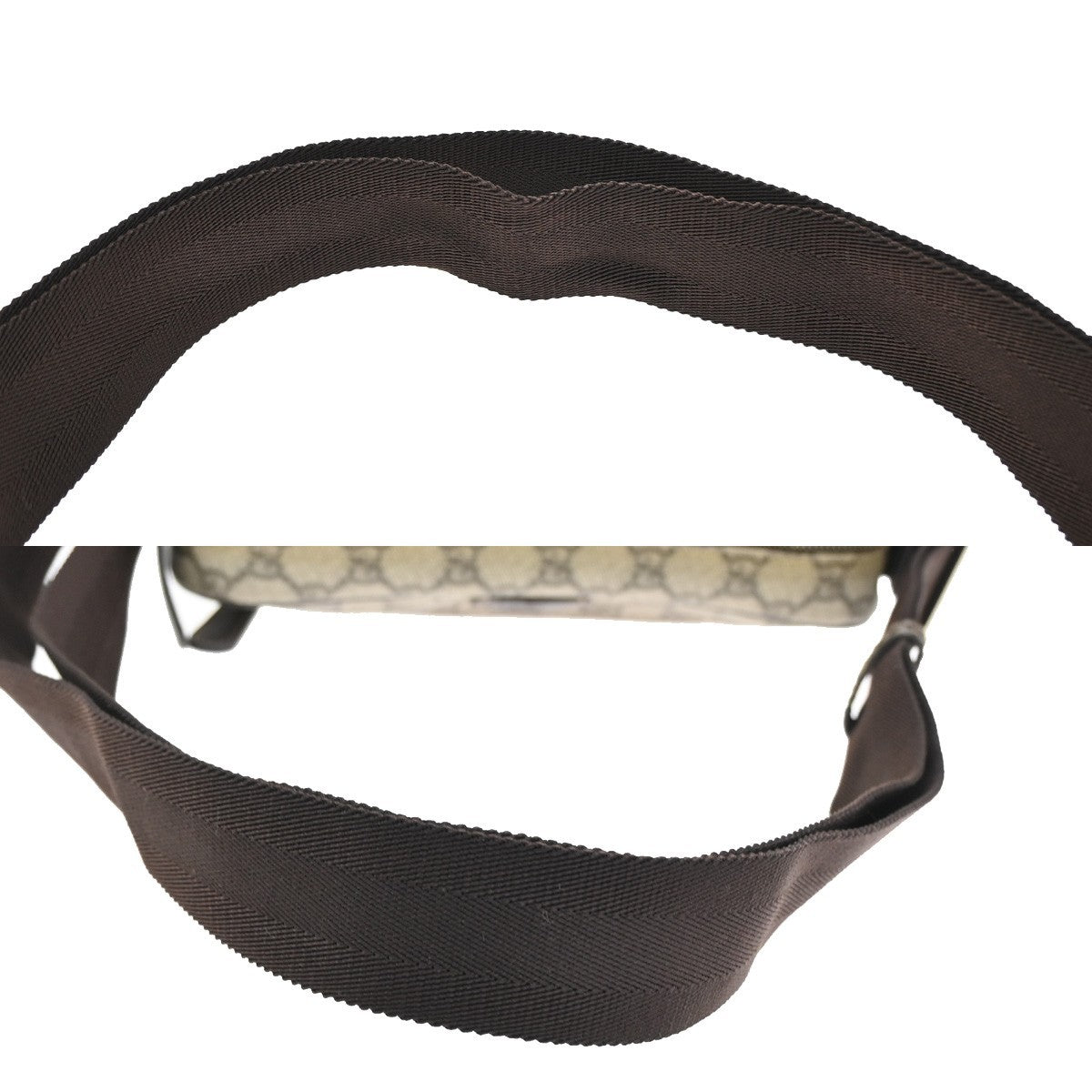 Gucci Front Zip Messenger GG Coated Canvas