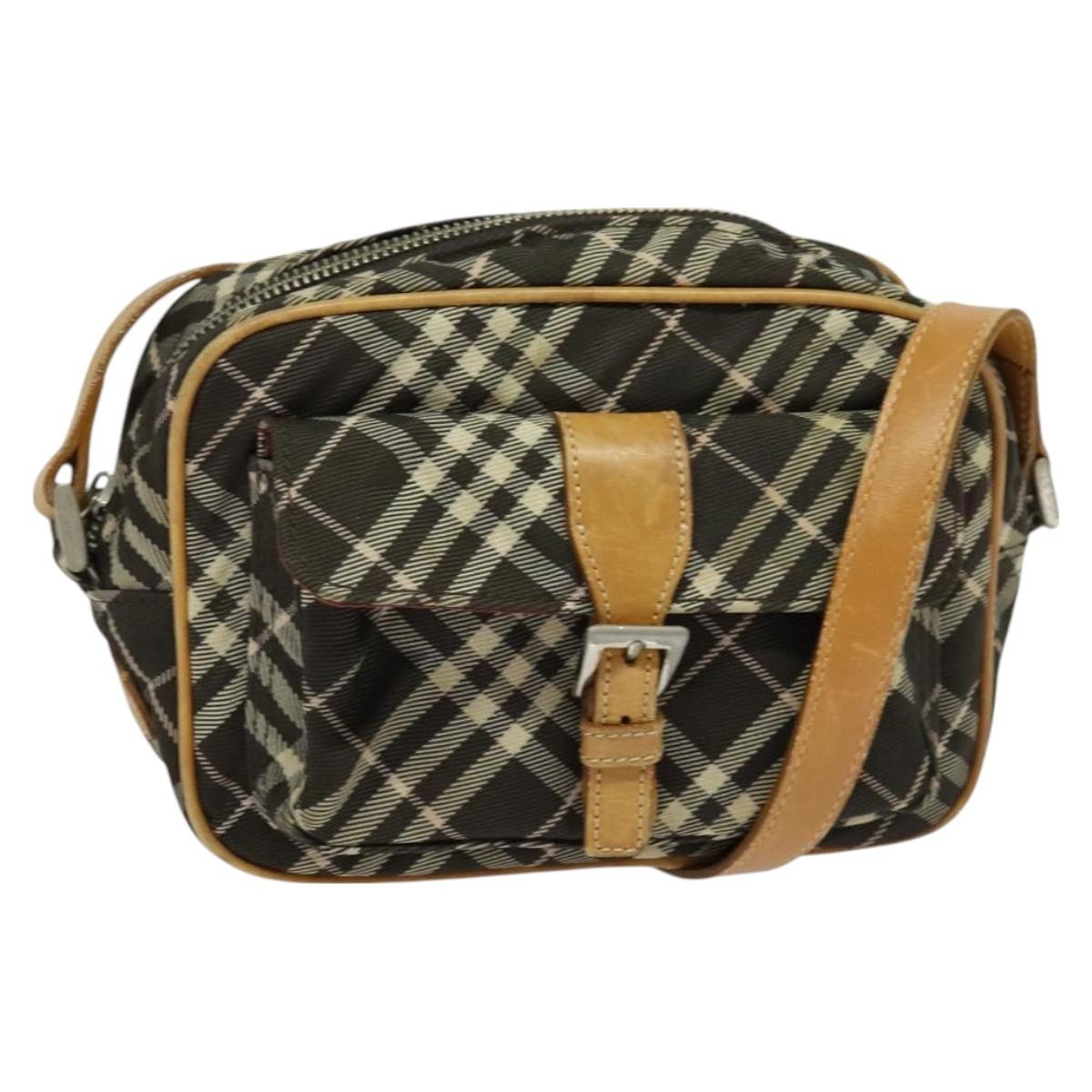 Burberry Nova Check Blue Label Canvas