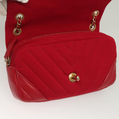Chanel Classic Single Flap Bag Chevron Jersey