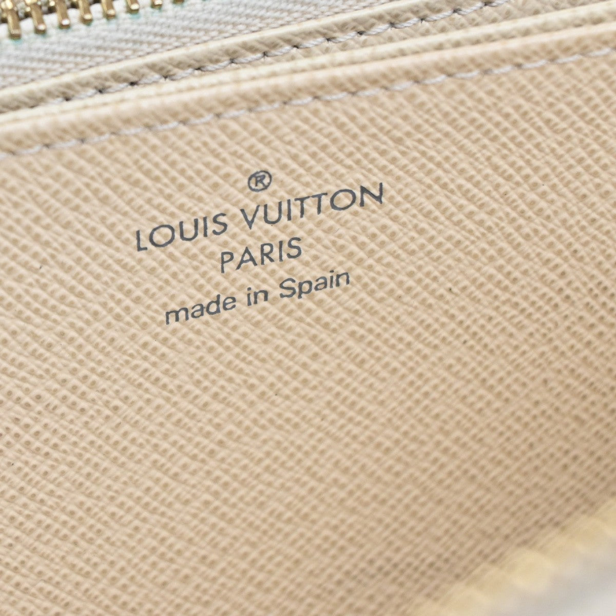 Louis Vuitton Zippy Wallet NM Damier Azur