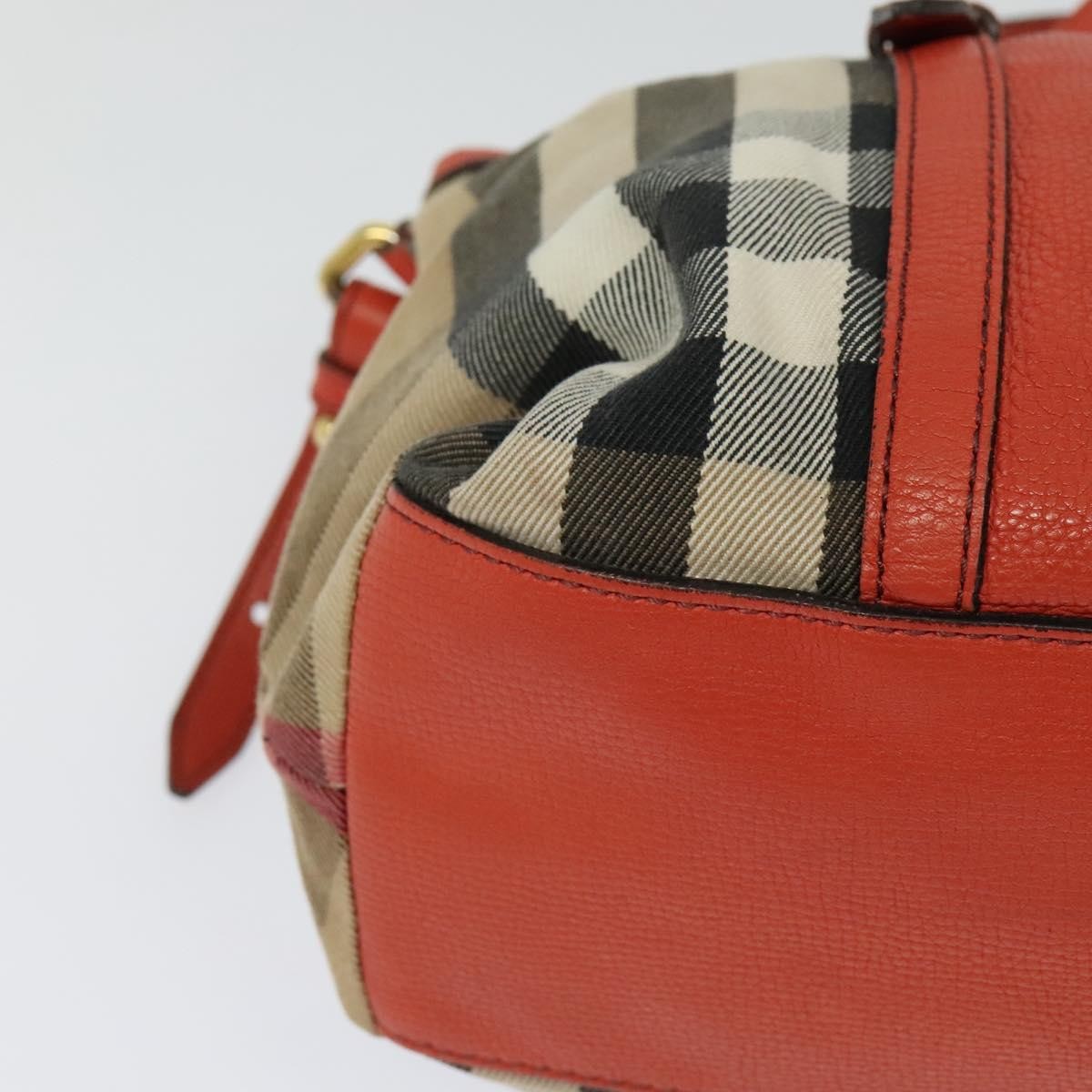 Burberry Bridle House Salisbury Tote Nova Check Canvas