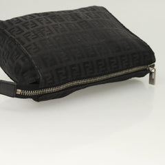 Fendi FF Logo Pouch Canvas