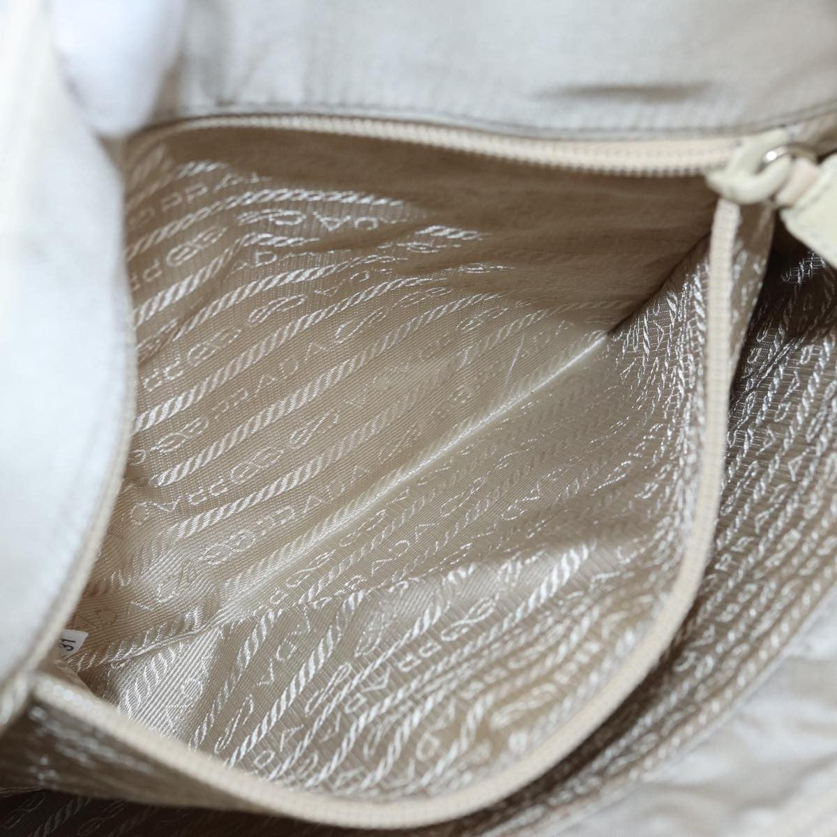 Prada Zip Around Tote Tessuto