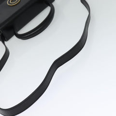 Celine Circle Logo Handbag Leather