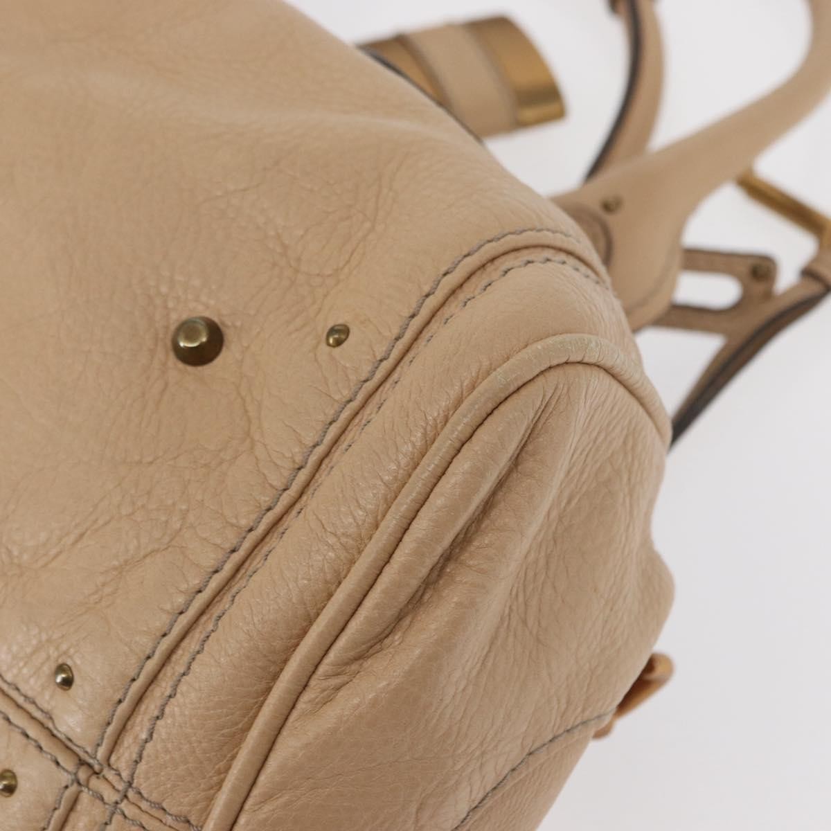 Chloe Paddington Lock Satchel Leather