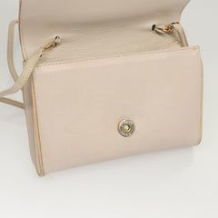 Celine Flap Shoulder Bag Leather