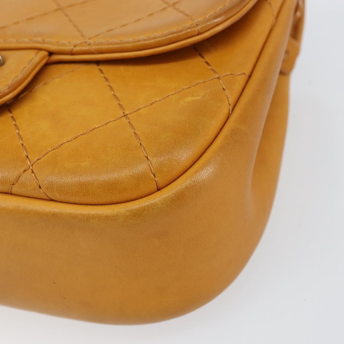 Chanel Chain Flap Bag Quilted Leather