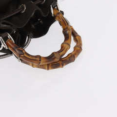 Gucci Vintage Bamboo Sling Backpack Nylon