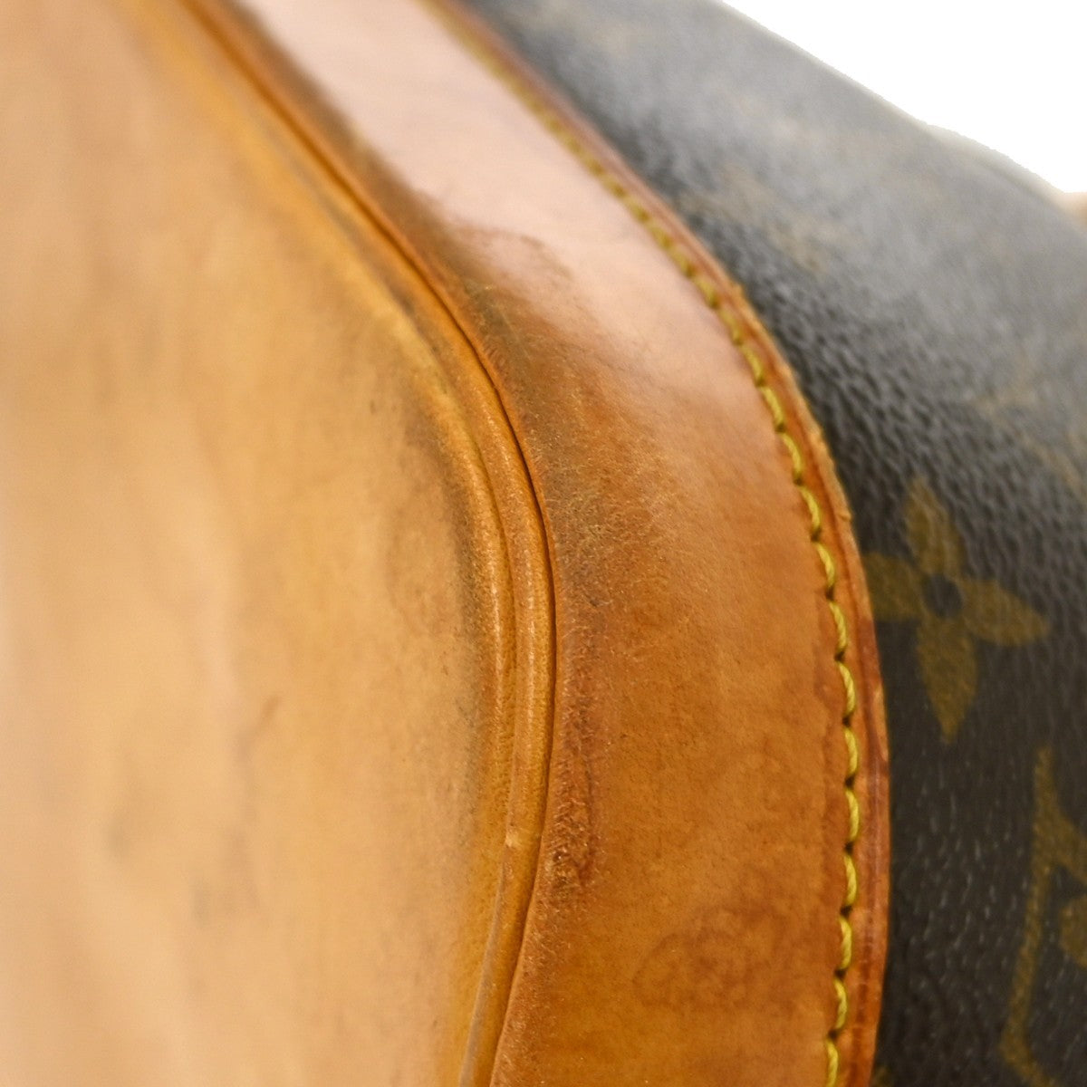 Louis Vuitton Alma Handbag Monogram Canvas