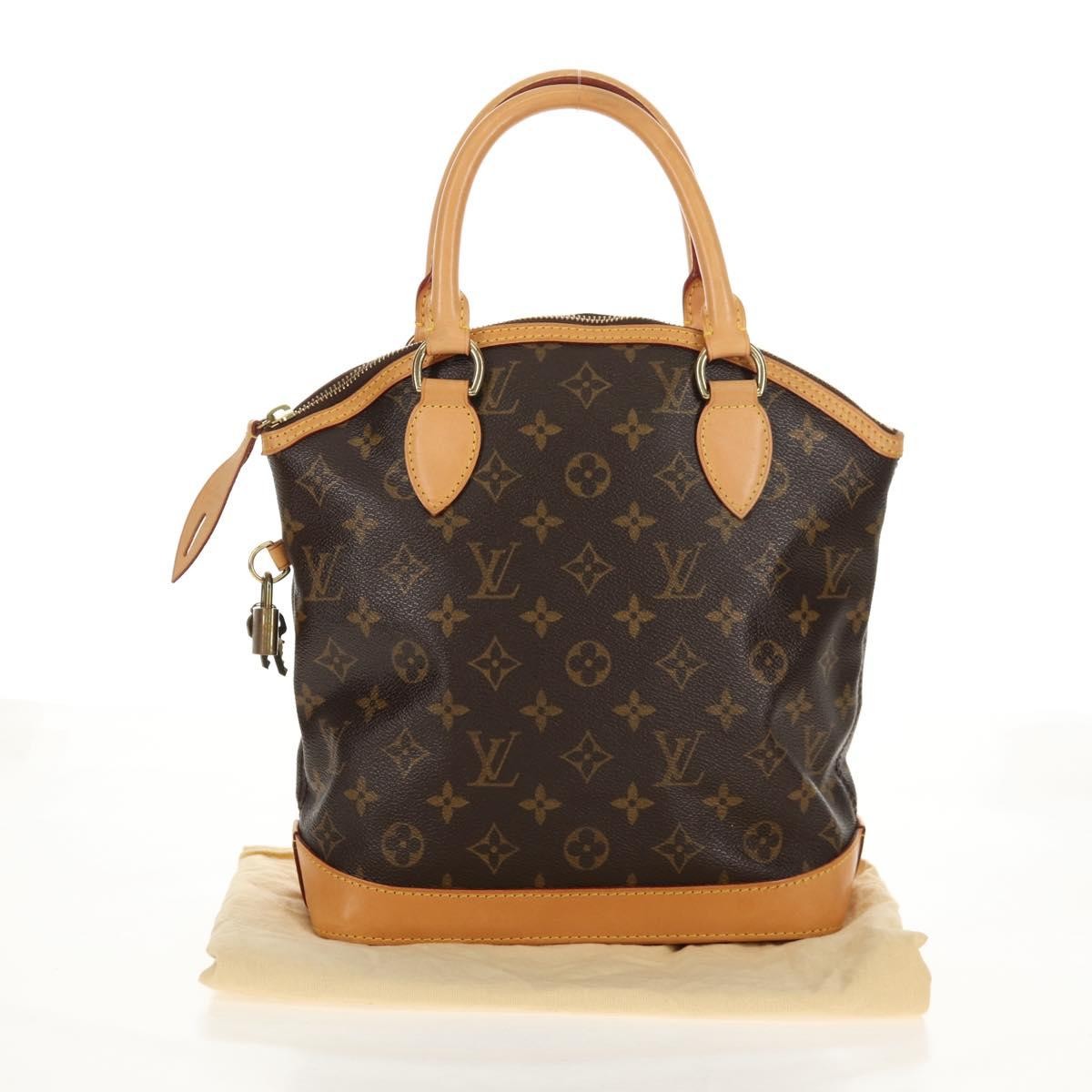 Louis Vuitton Lockit Handbag Monogram Canvas