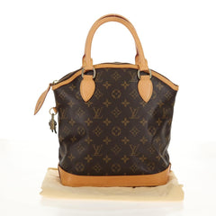 Louis Vuitton Lockit Handbag Monogram Canvas