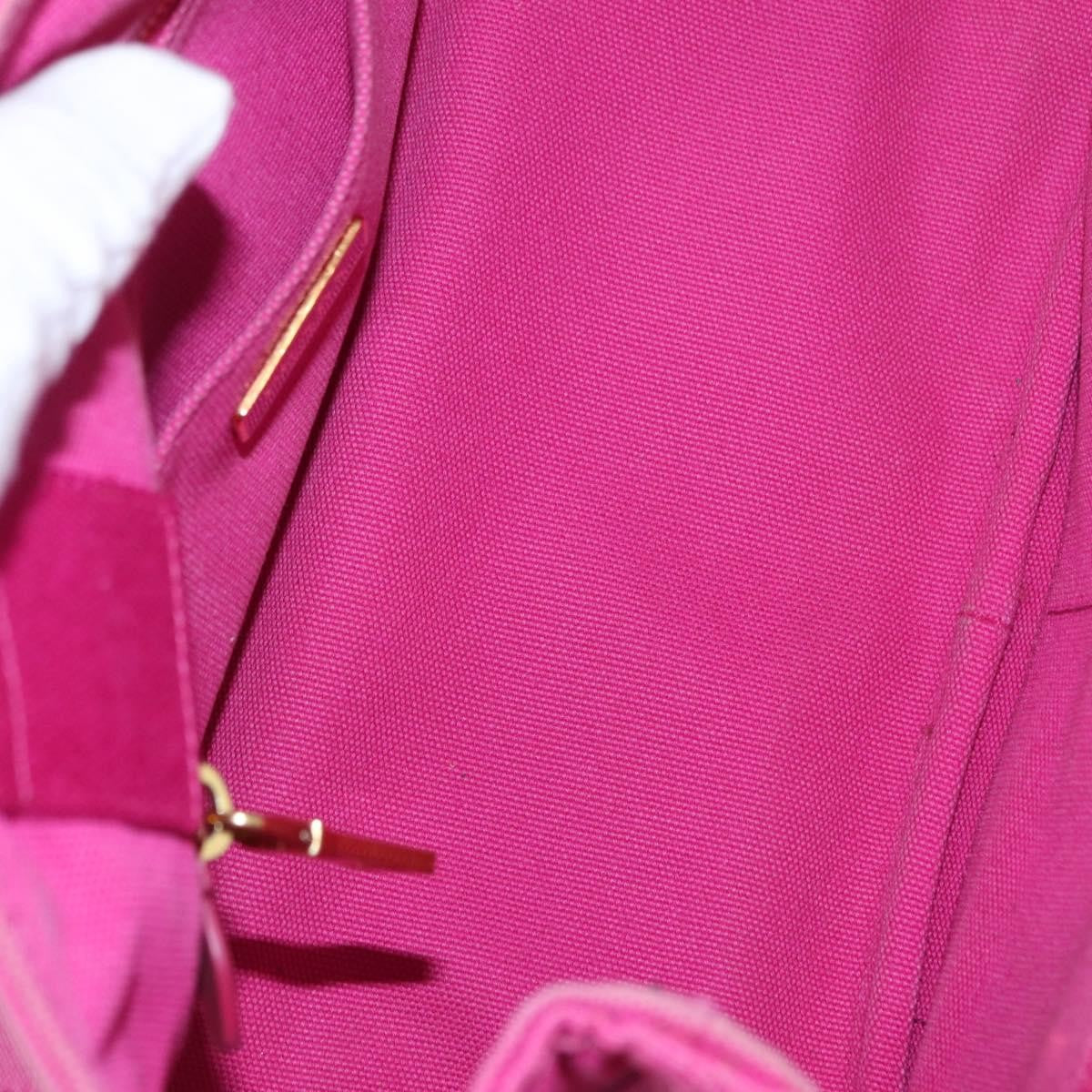 Prada Canapa Open Tote Canvas