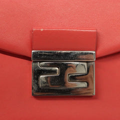 Fendi Be Baguette Flap Bag Leather