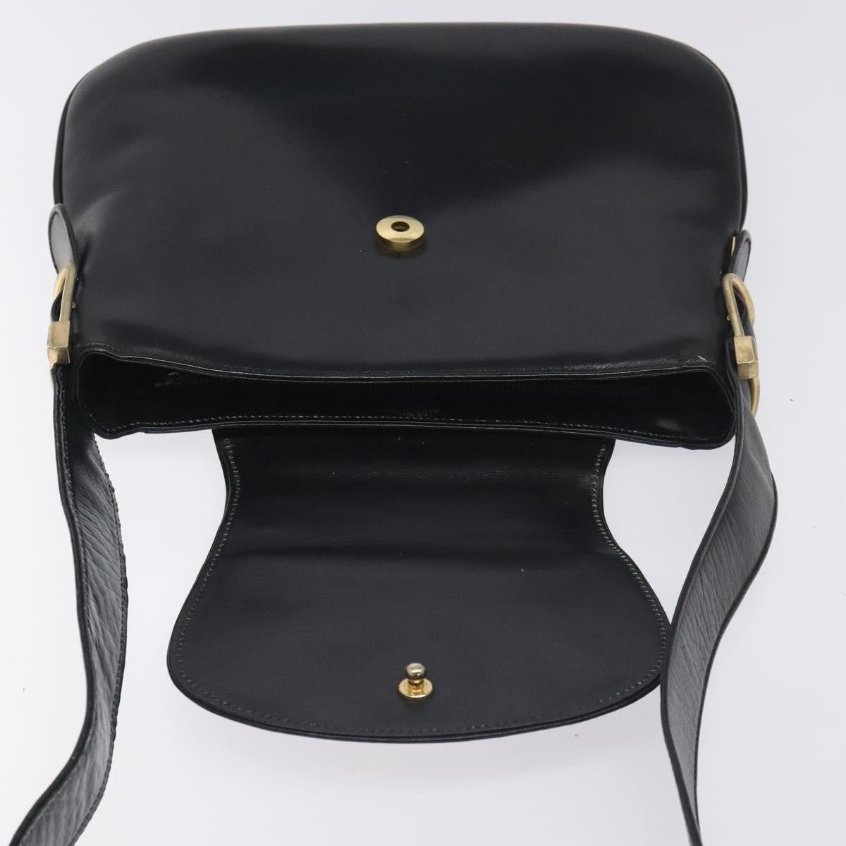 Gucci Vintage Flap Shoulder Bag Leather