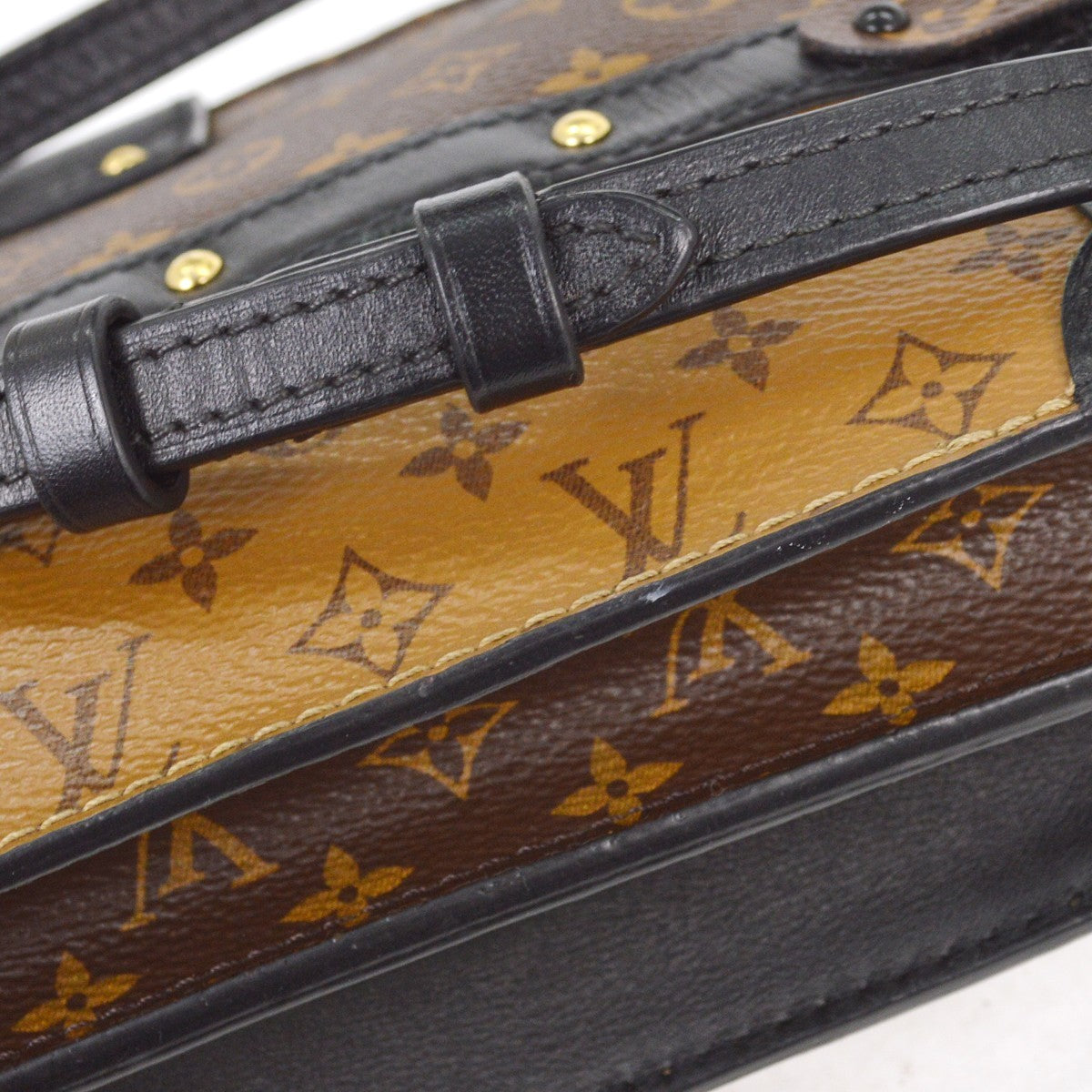Louis Vuitton Trunk Clutch Reverse Monogram Canvas